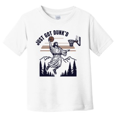 Just Got Dunked Funny Baptism Toddler T-Shirt