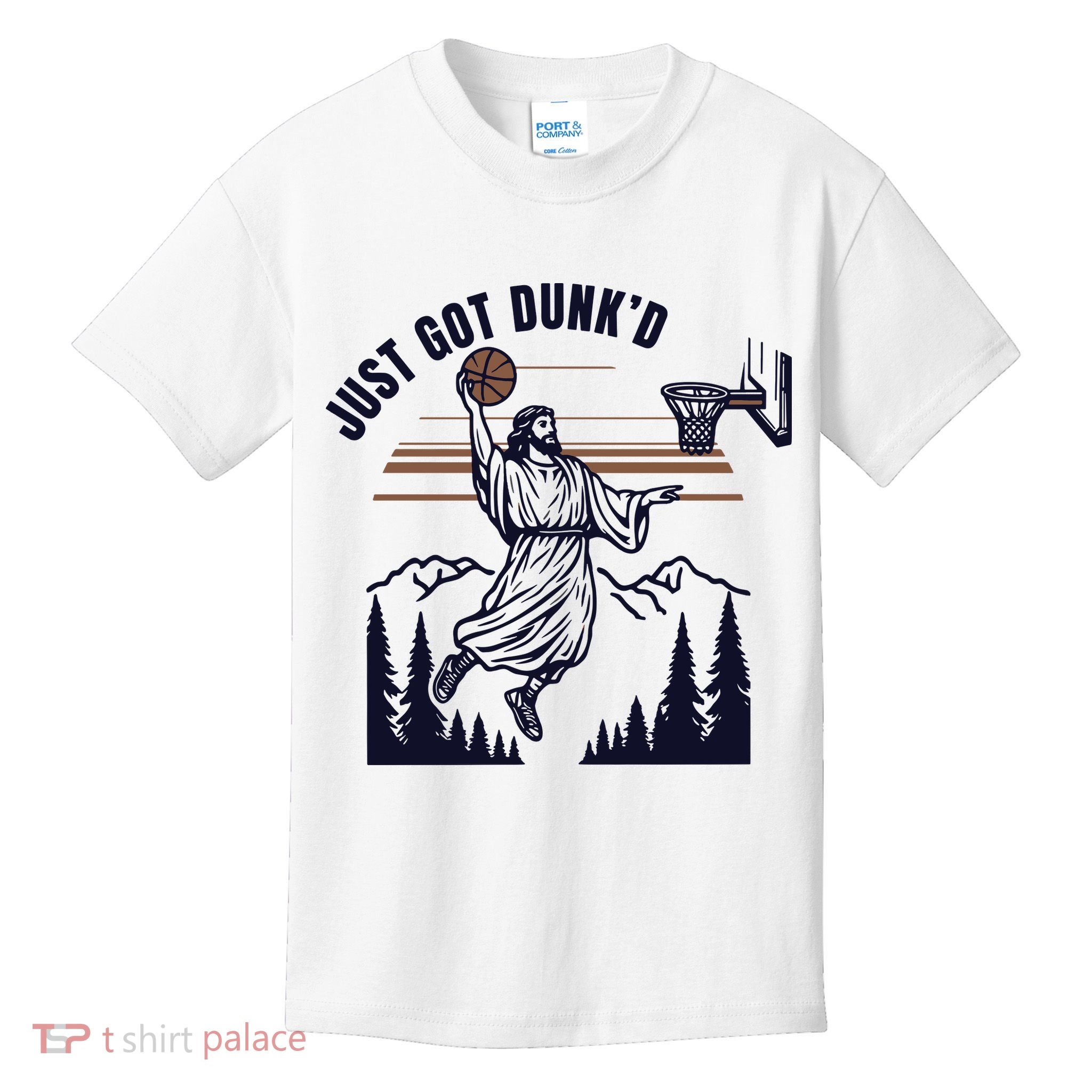 Just Got Dunked Funny Baptism Kids T-Shirt