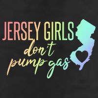 Jersey Girl Dont Pump Gas State Heart Adult Drive Performance Visor