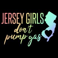 Jersey Girl Dont Pump Gas State Heart Bag