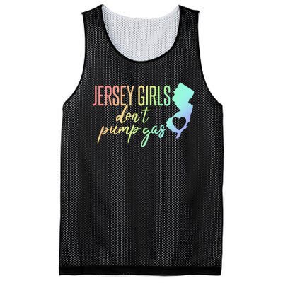 Jersey Girl Dont Pump Gas State Heart Mesh Reversible Basketball Jersey Tank