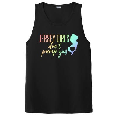 Jersey Girl Dont Pump Gas State Heart PosiCharge Competitor Tank