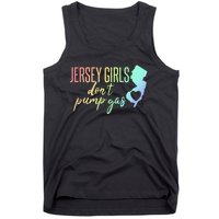 Jersey Girl Dont Pump Gas State Heart Tank Top