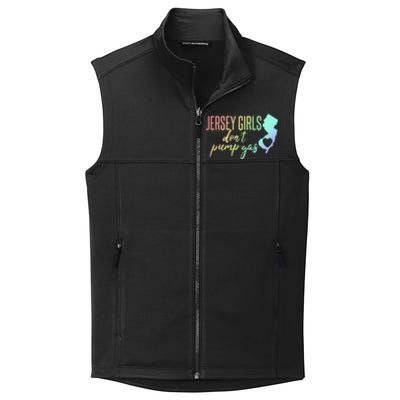 Jersey Girl Dont Pump Gas State Heart Collective Smooth Fleece Vest