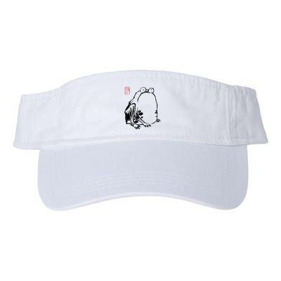 Japanese Grumpy Frog Ukiyoe Anime Japanese Visor
