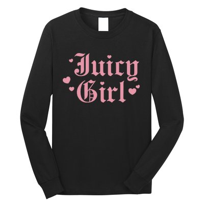 Juicy Girl Funny Design Long Sleeve Shirt