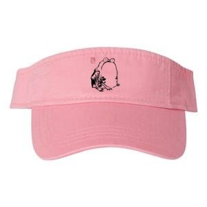 Japanese Grumpy Frog Ukiyoe Anime Japanese Valucap Bio-Washed Visor