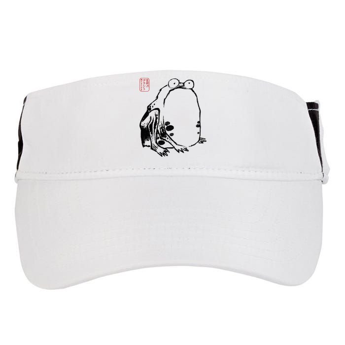 Japanese Grumpy Frog Ukiyoe Anime Japanese Adult Drive Performance Visor