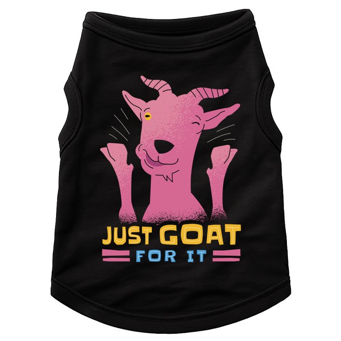 Just Goat For It Doggie Tank