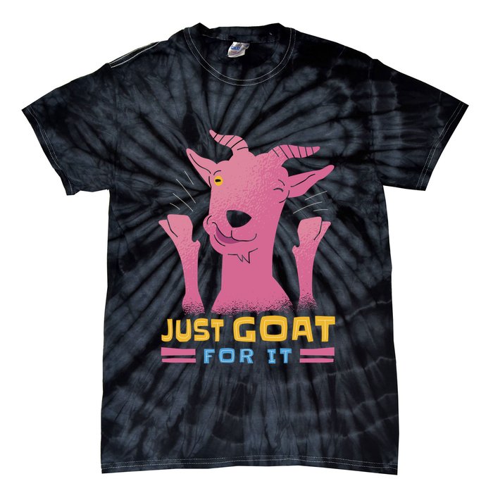 Just Goat For It Tie-Dye T-Shirt