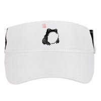 Japanese Grumpy Frog Toad Unimpressed Animal Funny Chubby Adult Drive Performance Visor