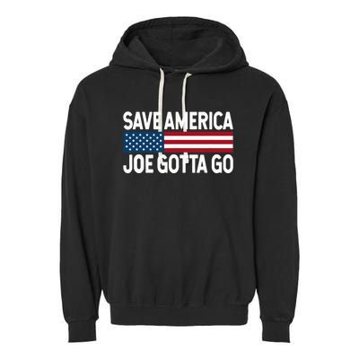 Joe Gotta Go Save America AntiBiden 86 46 Impeach Biden 46 Garment-Dyed Fleece Hoodie