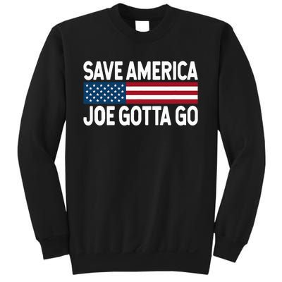 Joe Gotta Go Save America AntiBiden 86 46 Impeach Biden 46 Sweatshirt