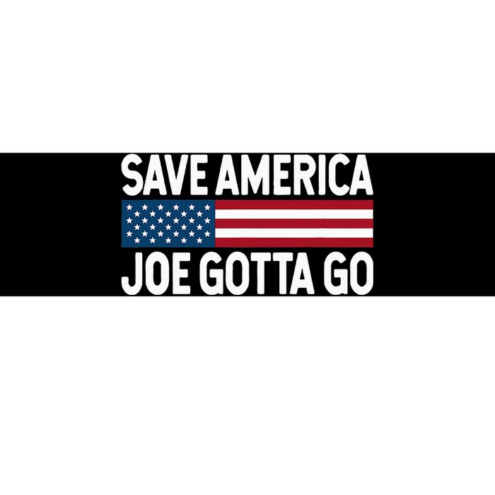 Joe Gotta Go Save America AntiBiden 86 46 Impeach Biden 46 Bumper Sticker