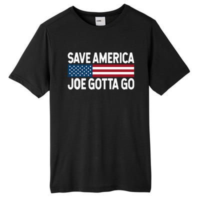 Joe Gotta Go Save America AntiBiden 86 46 Impeach Biden 46 Tall Fusion ChromaSoft Performance T-Shirt