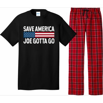 Joe Gotta Go Save America AntiBiden 86 46 Impeach Biden 46 Pajama Set