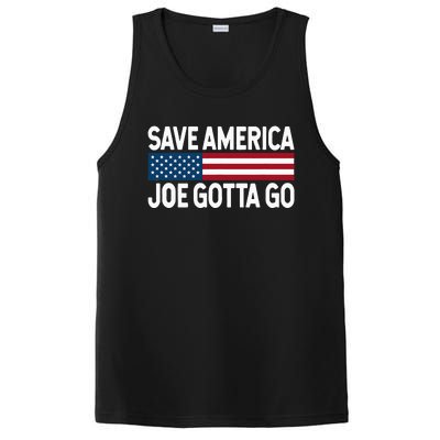 Joe Gotta Go Save America AntiBiden 86 46 Impeach Biden 46 PosiCharge Competitor Tank