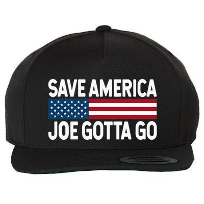 Joe Gotta Go Save America AntiBiden 86 46 Impeach Biden 46 Wool Snapback Cap