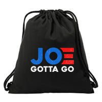 Joe Gotta Go Save America Vote 2024 Drawstring Bag