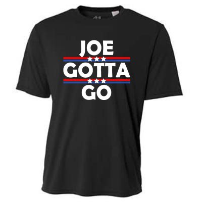 Joe Gotta Go Anti Biden Pro American Patriotic Cooling Performance Crew T-Shirt