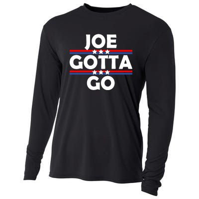 Joe Gotta Go Anti Biden Pro American Patriotic Cooling Performance Long Sleeve Crew