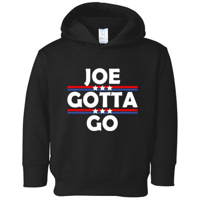 Joe Gotta Go Anti Biden Pro American Patriotic Toddler Hoodie