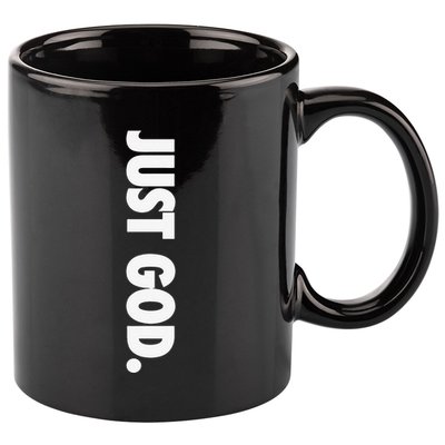 Just God Gift Christian Religious Faith 11oz C Handle Ceramic Mug