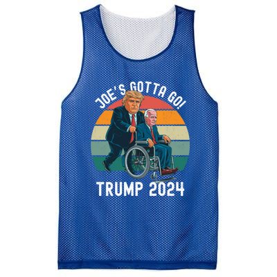 JoeS Gotta Go Trump 2024 Stand With Trump Felon 24 Funny Gift Mesh Reversible Basketball Jersey Tank