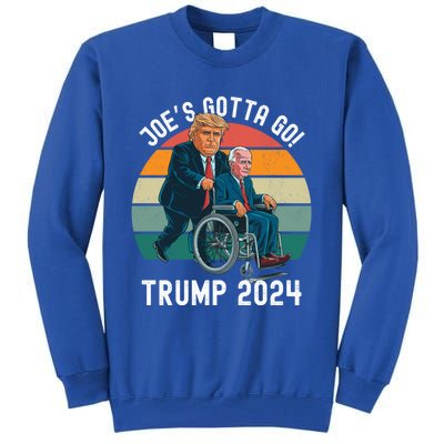 JoeS Gotta Go Trump 2024 Stand With Trump Felon 24 Funny Gift Tall Sweatshirt