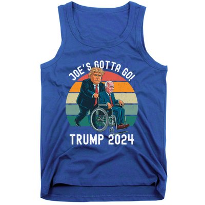 JoeS Gotta Go Trump 2024 Stand With Trump Felon 24 Funny Gift Tank Top