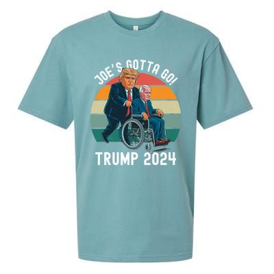 JoeS Gotta Go Trump 2024 Stand With Trump Felon 24 Funny Gift Sueded Cloud Jersey T-Shirt