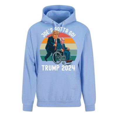 JoeS Gotta Go Trump 2024 Stand With Trump Felon 24 Funny Gift Unisex Surf Hoodie