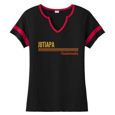 Jutiapa Guatemala Gift Ladies Halftime Notch Neck Tee