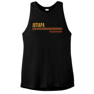 Jutiapa Guatemala Gift Ladies PosiCharge Tri-Blend Wicking Tank