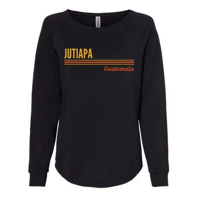 Jutiapa Guatemala Gift Womens California Wash Sweatshirt