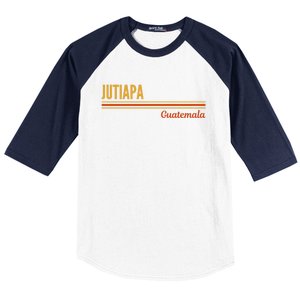 Jutiapa Guatemala Gift Baseball Sleeve Shirt