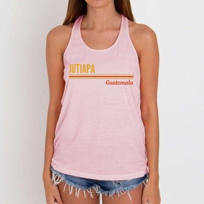 Jutiapa Guatemala Gift Women's Knotted Racerback Tank