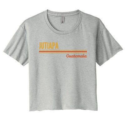 Jutiapa Guatemala Gift Women's Crop Top Tee