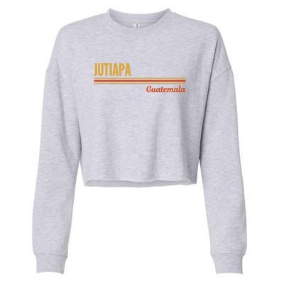 Jutiapa Guatemala Gift Cropped Pullover Crew