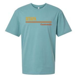 Jutiapa Guatemala Gift Sueded Cloud Jersey T-Shirt