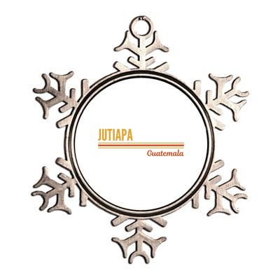 Jutiapa Guatemala Gift Metallic Star Ornament