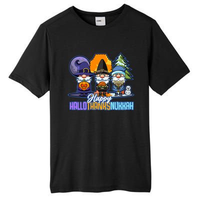 Jew Gnomes Halloween Thanksgiving Hanukkah HalloThanksNukkah Tall Fusion ChromaSoft Performance T-Shirt