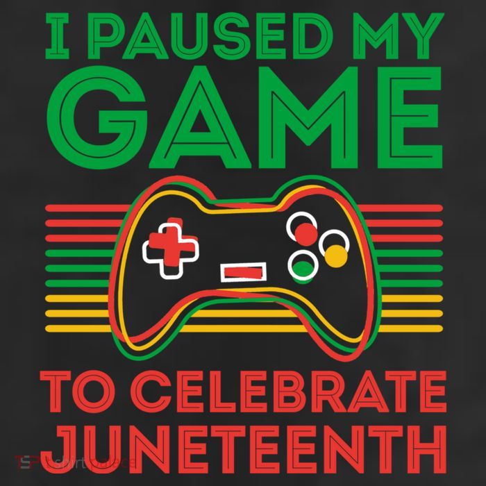 Juneteenth Gamer I Paused My Game To Celebrate Juneteenth Cool Comfort Performance Bucket Hat