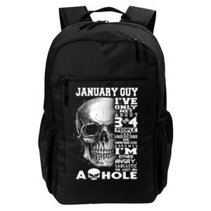 January Guy IVe Only Met About 3 Or 4 People Daily Commute Backpack