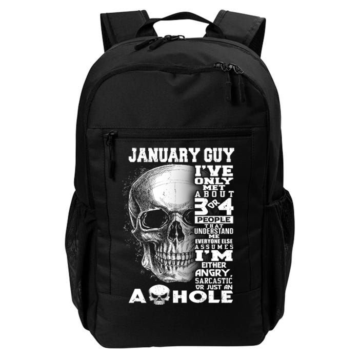 January Guy IVe Only Met About 3 Or 4 People Daily Commute Backpack