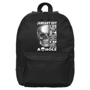 January Guy IVe Only Met About 3 Or 4 People 16 in Basic Backpack