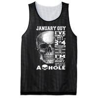 January Guy IVe Only Met About 3 Or 4 People Mesh Reversible Basketball Jersey Tank