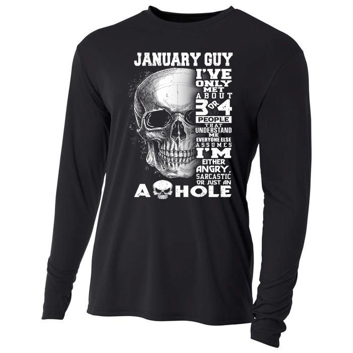 January Guy IVe Only Met About 3 Or 4 People Cooling Performance Long Sleeve Crew