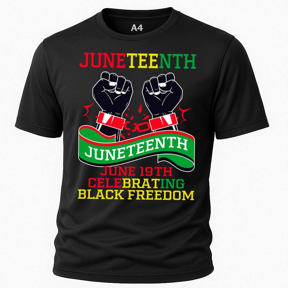 Juneteenth Gift Juneteenth Independence Day, Juneteenth Celebrating Black Freedo Cooling Performance Crew T-Shirt