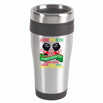 Juneteenth Gift Juneteenth Independence Day, Juneteenth Celebrating Black Freedo 16oz Travel Tumbler